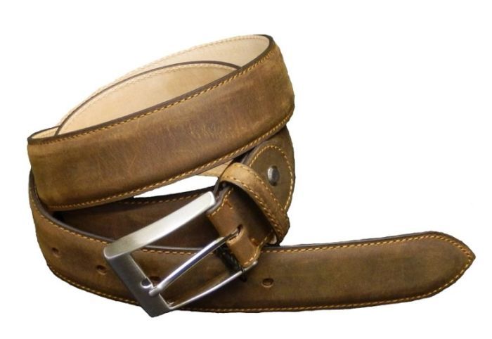 ARTIPEL Rindsleder aufgerauht  Gürtel  4cm /115