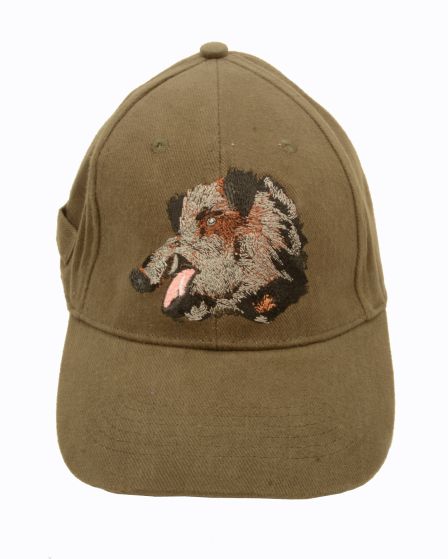 Racing Mütze - Cap grün Schwarzwild