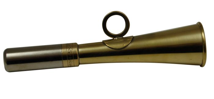 Fritzmann Signalhorn klein 16cm vernickelt