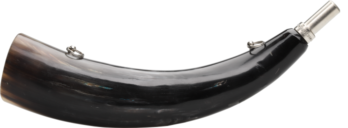 ELLES Treiberhorn aus Kuhhorn 27cm