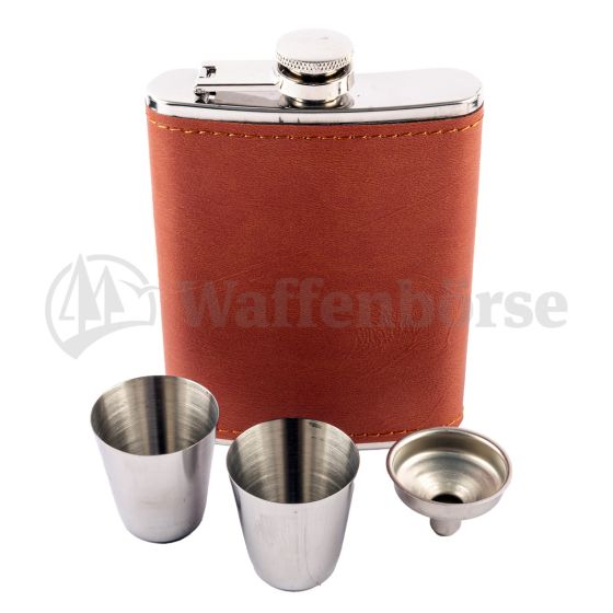 STARWINGS Flachmann Set mit Trichter und 2 Becher