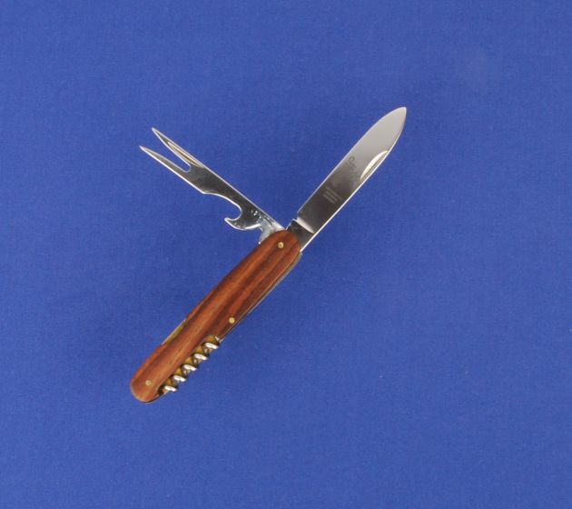 HUBERTUS Klappmesser mit abnehmbarer Gabel