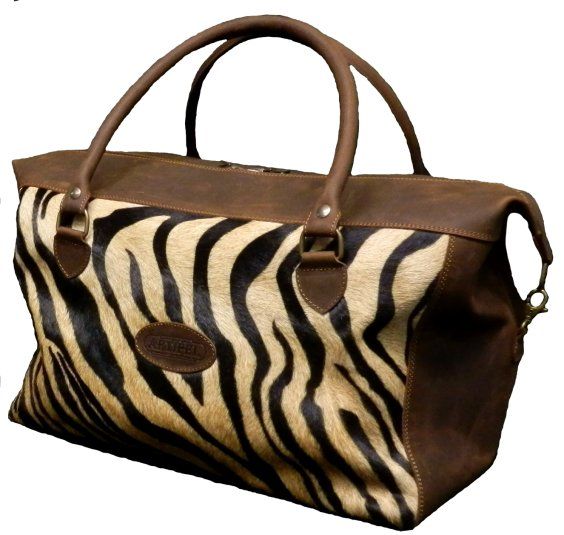 Artipel Reisetasche  Rindsleder Tiger Line